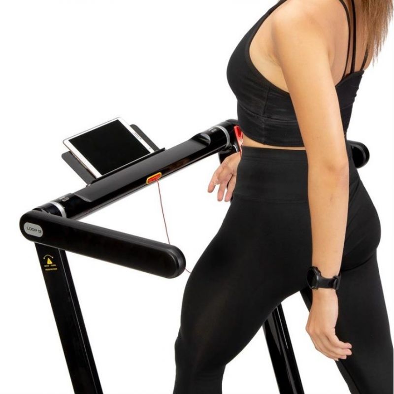 HMS LOOP12 MULTI Electric Treadmill with Desk 1-12 km/h, Black In preparation Your Sports Performance