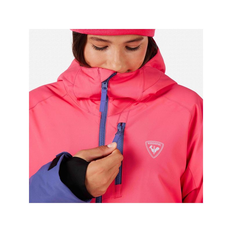 ROSSIGNOL Jr Wispile Jkt Blue Children's Ski Jacket