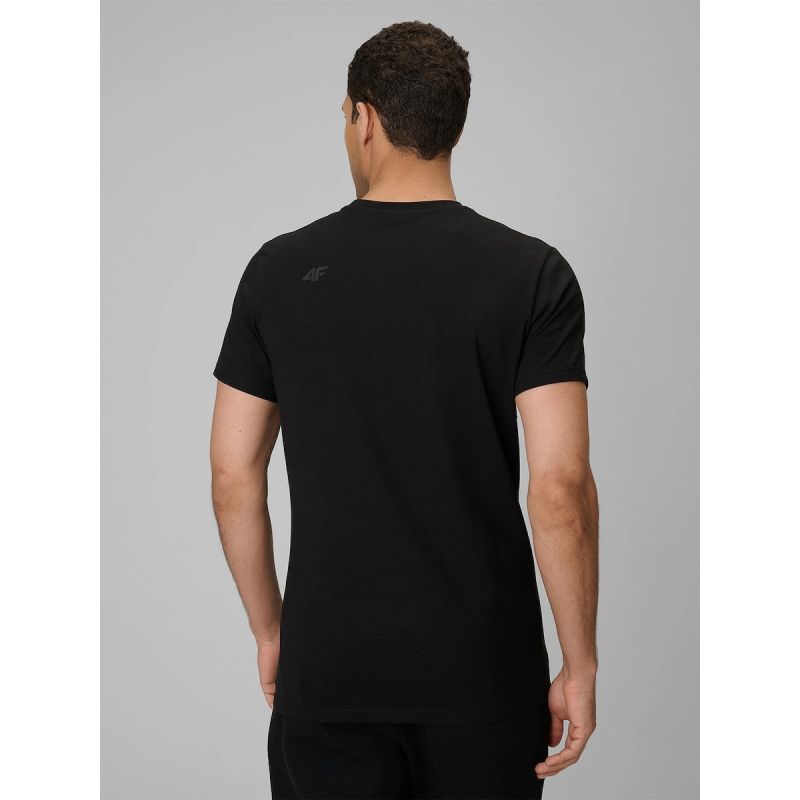 Slim men's T-shirt smooth 4F 4FRMM00TTSHM4193-20S