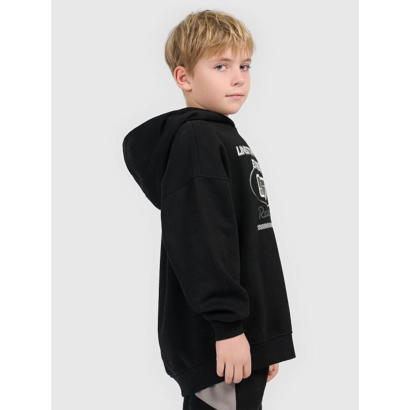 Boy's loose sweatshirt with hood 4F 4FJRSS26TSWSM2814-20S