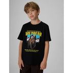 Boy's regular printed T-shirt 4F 4FJKAW26TTSHM4456-20S
