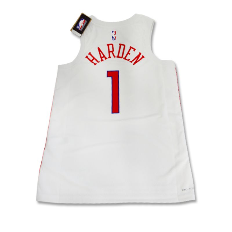 Nike Philadelphia 76ers Swingman Jersey City Edition 22 James Harden T-shirt - DO9606-107 Nike