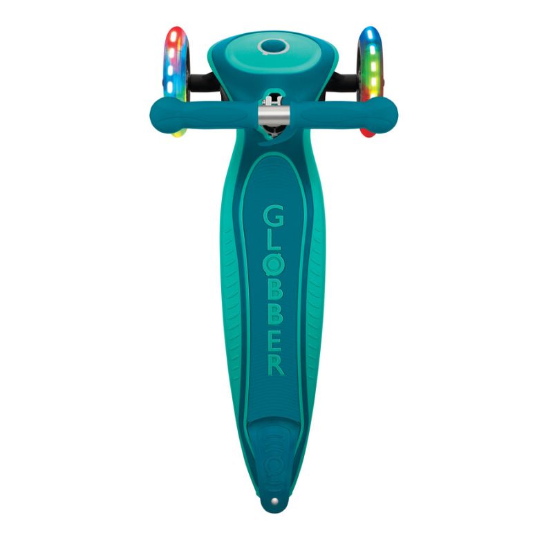 Scooter 3 wheels Globber Primo Foldable Plus Lights Jr 439-107 Accessories/Skating/Hulajnogi Your Sports Performance