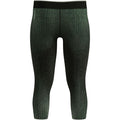 Odlo BL BOTTOM 3/4 PERFORMANCE WARM BLACKCOMB Trousers, Green