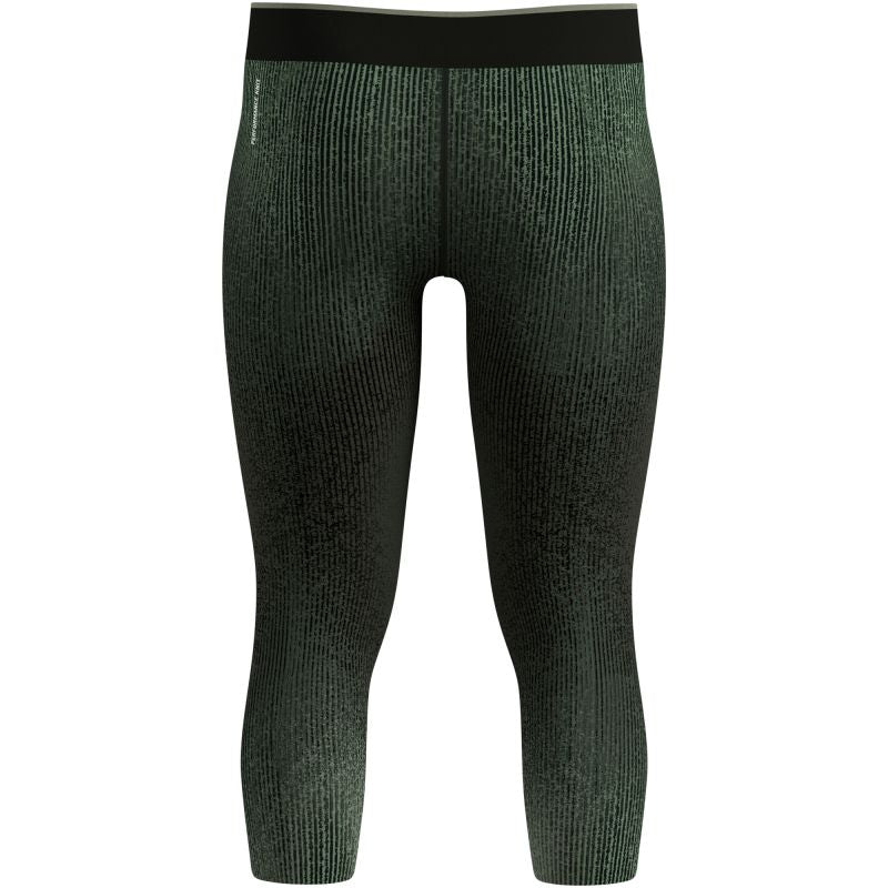 Odlo BL BOTTOM 3/4 PERFORMANCE WARM BLACKCOMB Trousers, Green