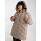 Beige down winter jacket with hood (NM-KR-P22-6632-62.00P) In preparation Your Sports Performance