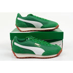 Puma Easy Rider Vintage Suede Kids' Sports Shoes, Green, Fashionable