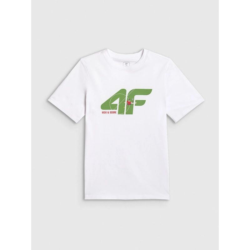 Boy's cotton T-shirt 4F 4FJRSS26TTSHM4280-10S