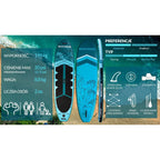 SUP SKATINGER Octopus board 335x86x15 cm Allround Import z Action/Nad wodę/Deski Your Sports Performance