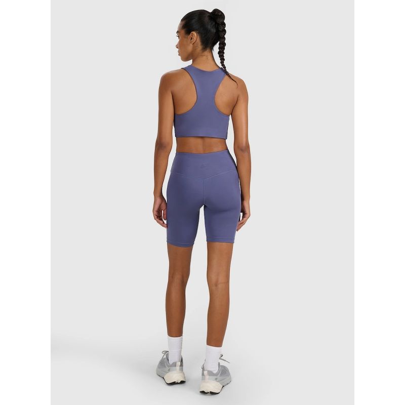 Women's training cycling leggings 4F 4FWAW25TFSTF051-60S
