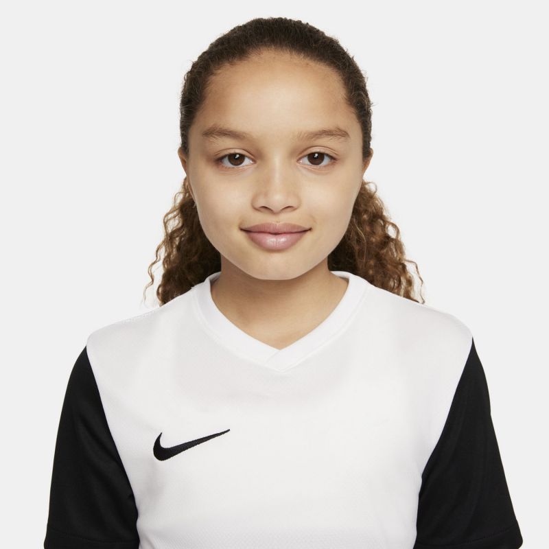 Nike Dri-Fit Tiempo Premier 2 Jr DH8389-100 T-shirt Clothing/Football Nike