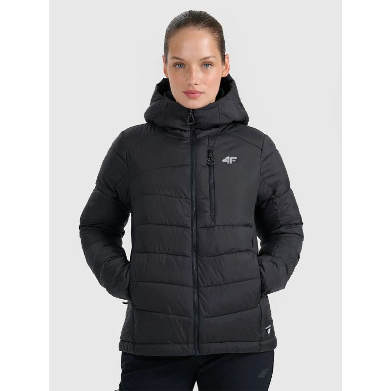 Women's down trekking jacket with Primaloft Silver filling 4FRAW25TDJAF0792-20S 4f