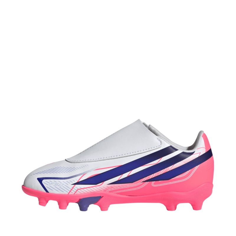 adidas F50 Hyperfast Club Velcro FG/MG KK1345 Kids' Soccer Shoes