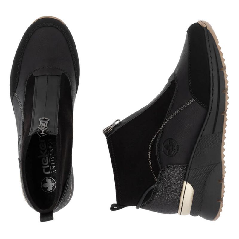Rieker W N6361-00 RKR704 wedge ankle boots Footwear/Lifestyle/Rieker Your Sports Performance