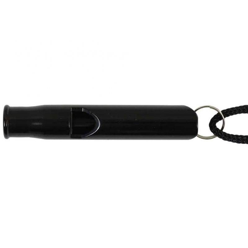Survival Whistle - Aluminum - Black Import z Action/Survival/Pierwsza pomoc Your Sports Performance