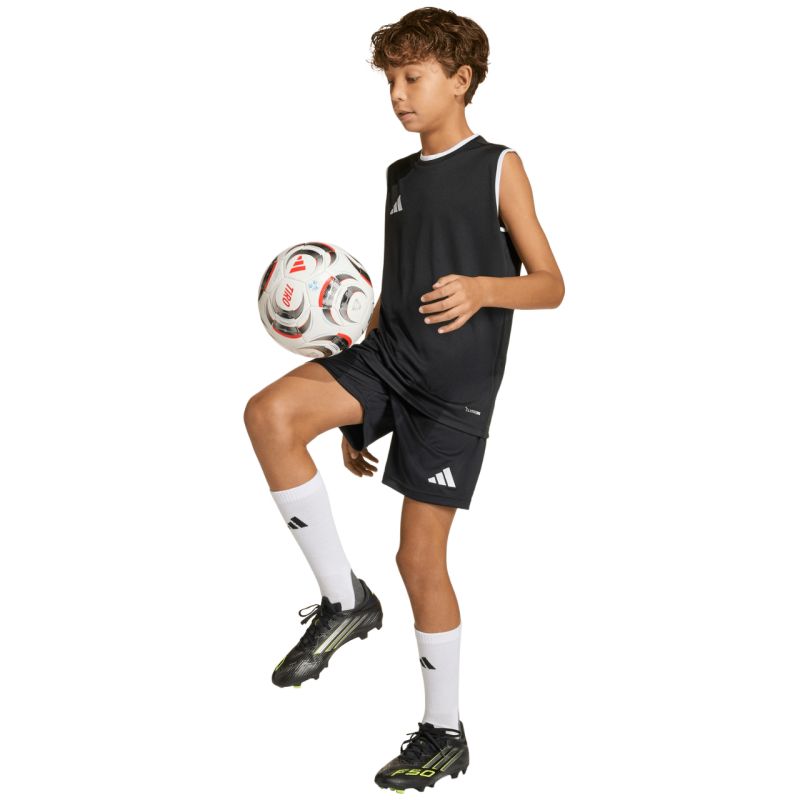 adidas Entrada 26 Sleeveless Jersey Kids' Black KB3933