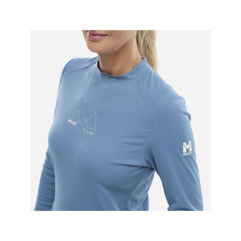 MILLET Kamet Ts Ls W women's t-shirt blue