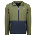 Geographical Norway Men's Fleece Touki Fz Kaki Db Men 233 kaki (WZ6702H/GN-Kaki) Geographical Norway