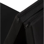 Folding gymnastics mattress black 1800x600x500mm HMS MGS02 In preparation Your Sports Performance