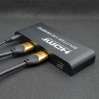 QOLTEC SPLITTER 2XHDMI 4KX2K | 6GB/S | 60HZ Kable i adaptery/Adaptery, przejściówki Your Sports Performance