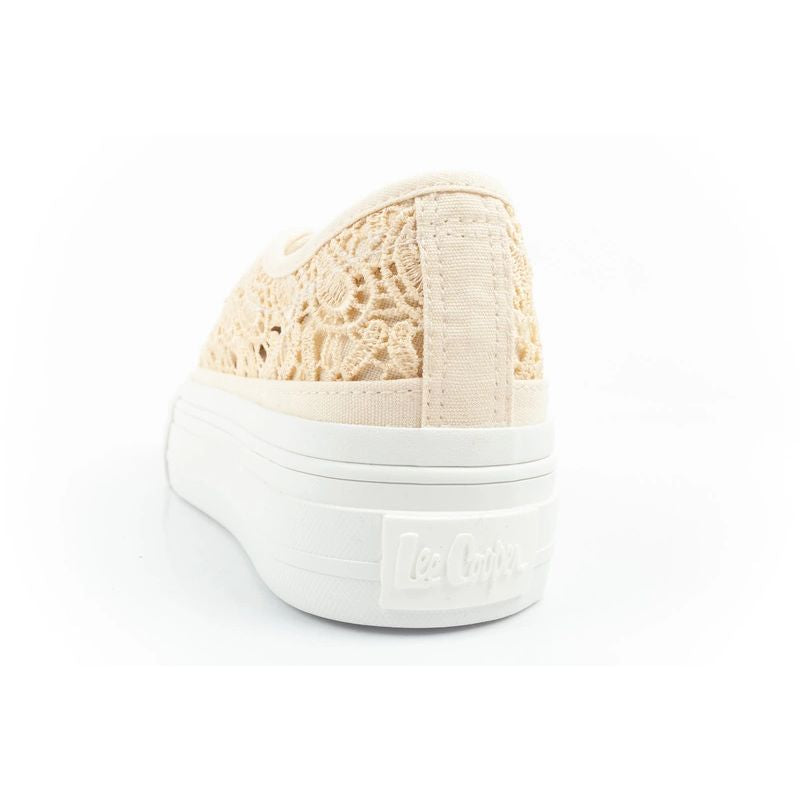 Lee Cooper women's sneakers lace openwork platform In preparation Your Sports Performance