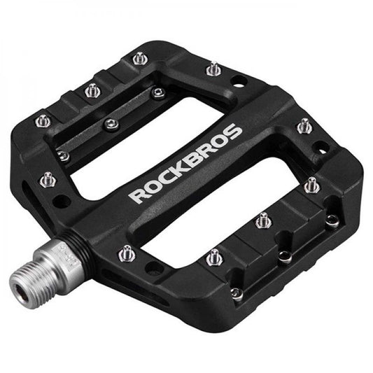 Rockbros 2017-12CBK Nylon Bicycle Pedal Set - Black Import z Action/Rowery i akcesoria/Części rowerowe Your Sports Performance
