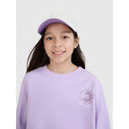 Girls' sweatshirt without a hood, 4F 4FJWSS25TSWSF1504-52S *Kategoria tymczasowa Your Sports Performance