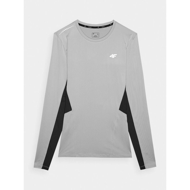 Men's quick-drying running longsleeve 4F 4FWAW24TFLOM252-27S *Kategoria tymczasowa Your Sports Performance