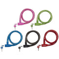 Bicycle lock Dunlop cable lock D18mm 80 cm ST 5ass 63749 Accessories/Bicycle/Akcesoria rowerowe Your Sports Performance