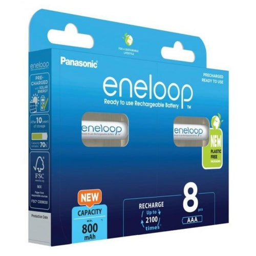 PANASONIC ENELOOP AAA 800 mAh 8 pcs Baterie, akumulatorki i ładowarki/Akumulatorki Your Sports Performance