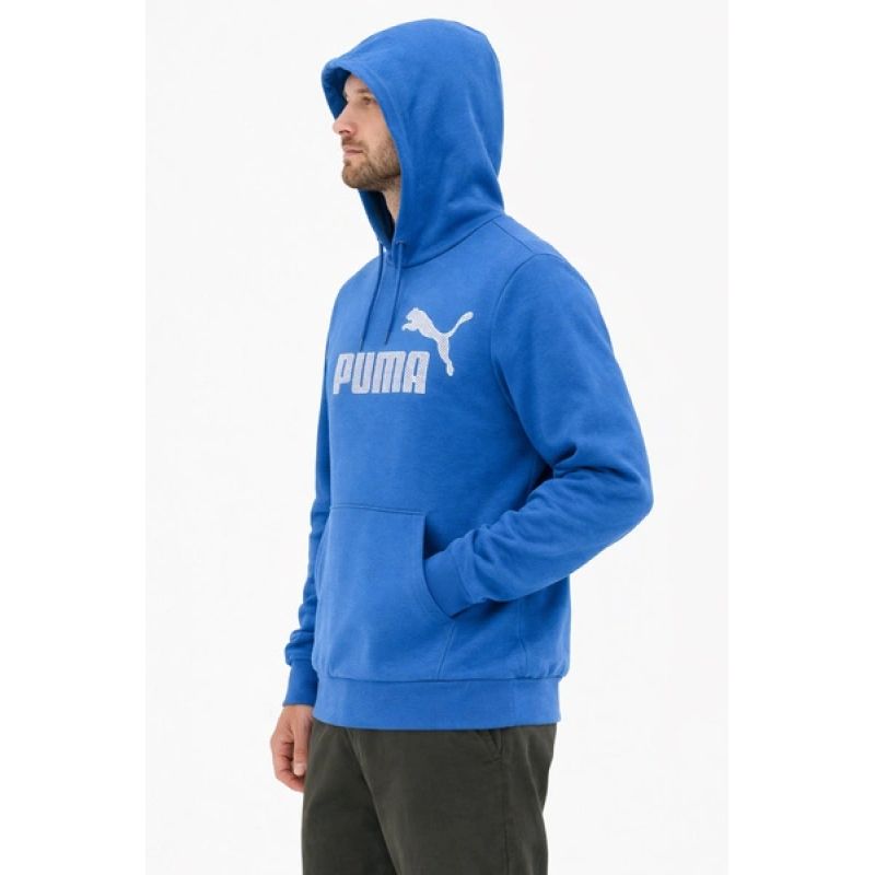Puma men's blue cotton kangaroo hoodie In preparation Your Sports Performance