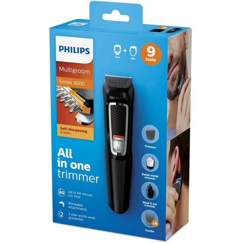 Philips MG3740/15 beard trimmer (black) AGD - Produkty/Maszynki do strzyżenia Your Sports Performance