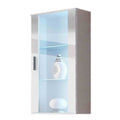 SOHO hanging display cabinet white/white gloss Bufety i witryny/Bufety i witryny na drewnianej podstawie Your Sports Performance