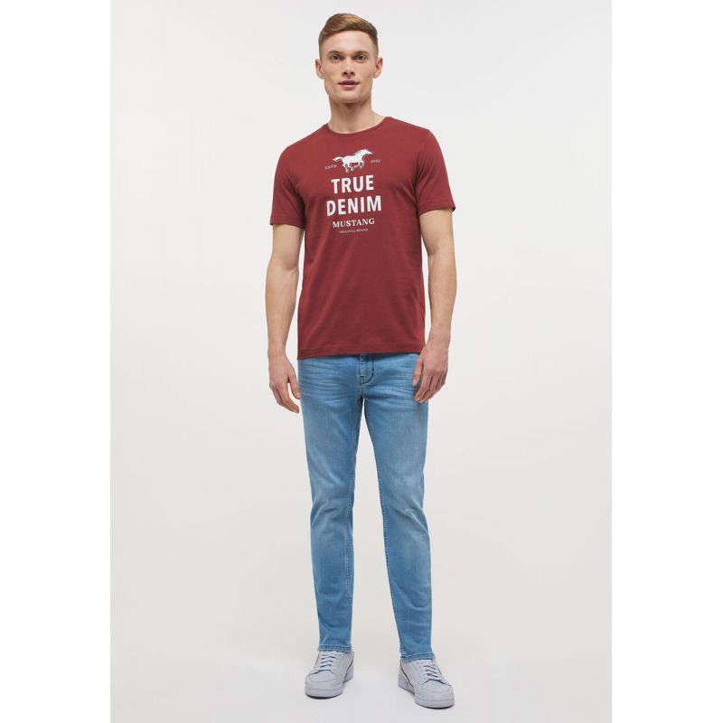 Mustang T-shirt Alex C Print M 1012514 7256 Clothing/Lifestyle/T-shirts/Mustang Your Sports Performance