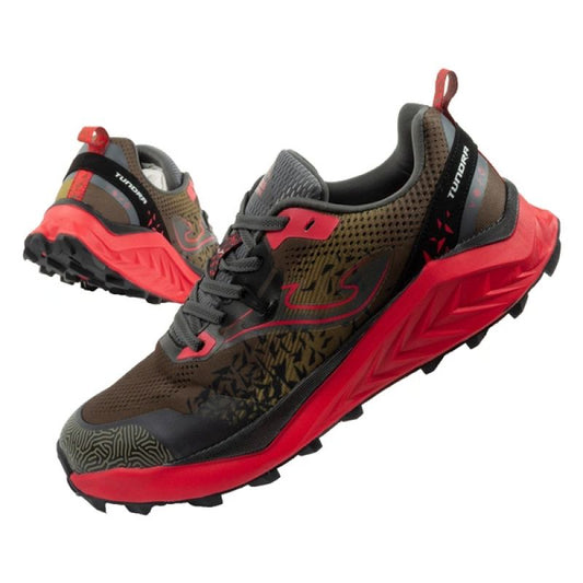Joma Men's Tundra Trail Running Shoes, Off-Road, Cushioned, Khaki Red Joma