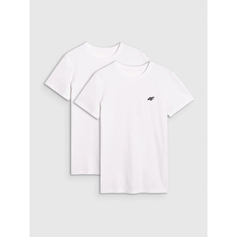 Slim men's t-shirt (2-pack) men's 4F 4FRMM00TTSHM3068-10S