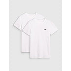 Slim men's t-shirt (2-pack) men's 4F 4FRMM00TTSHM3068-10S