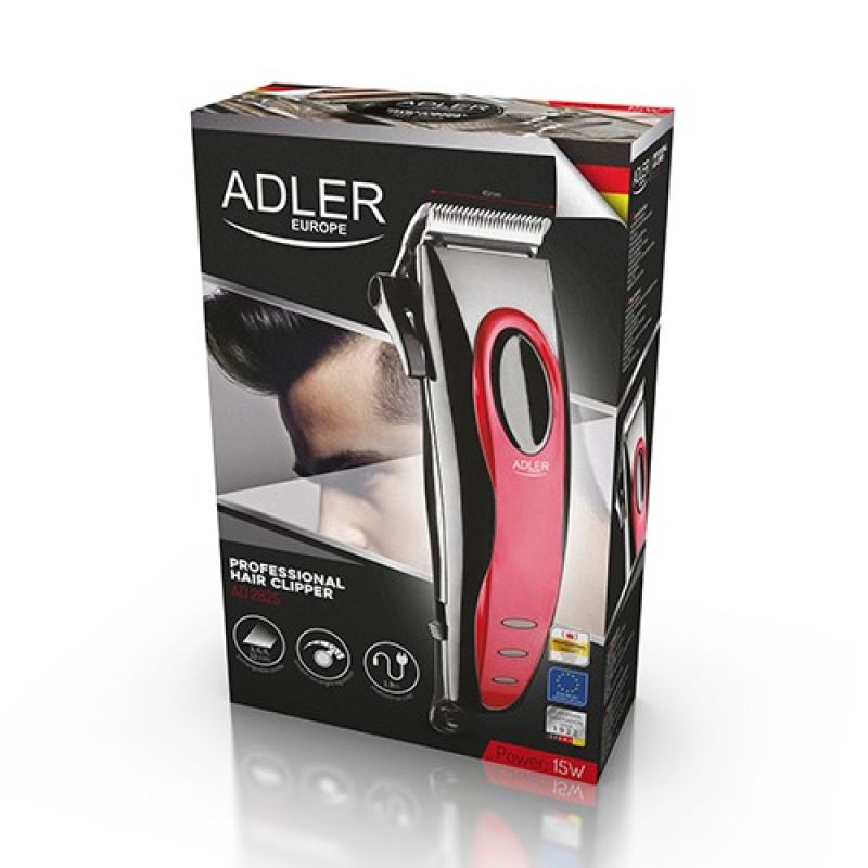 Adler AD 2825 hair clipper AD 2825 (red) AGD - Produkty/Maszynki do strzyżenia Your Sports Performance
