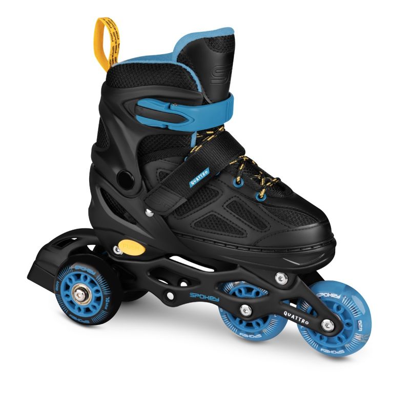 Spokey Quattro 4IN1 inline skates SPK-943434 size 38-41 BK/DBL Accessories/Skating/Rolki (pozostałe) Your Sports Performance