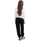Girls' trousers 4F CAS F1189 deep black 4FJWMM00TTROF1189 20S