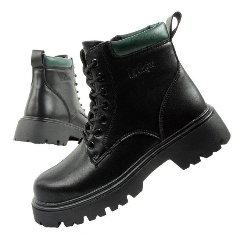 Lee Cooper boots, women's boots, leather boots, insulated, lace-up Lee Cooper