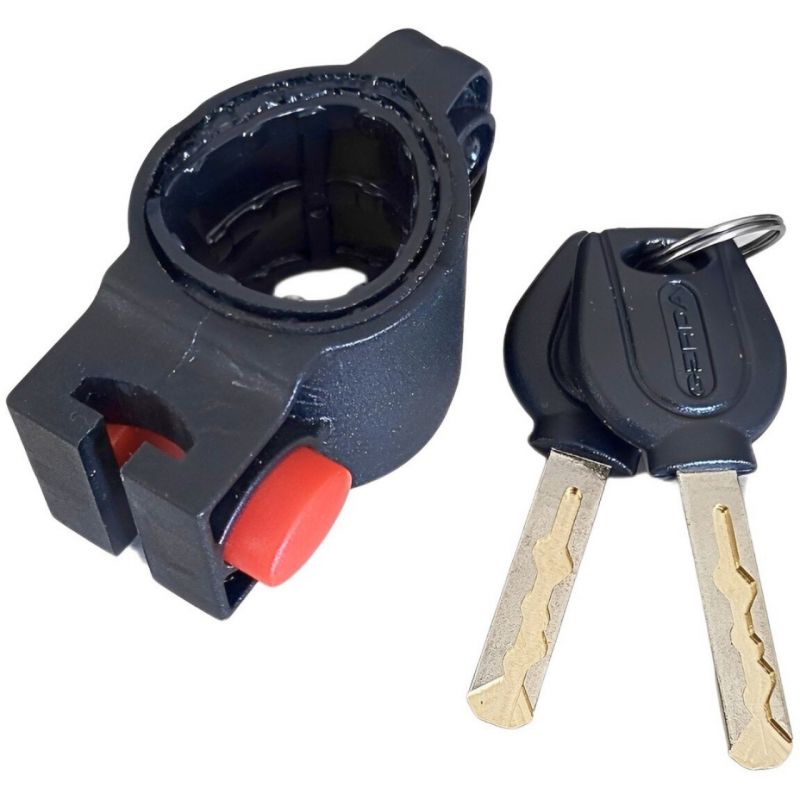 Bicycle lock Gerda Gray Flex 1500/10V OSFL0150010 B3V2XP Accessories/Bicycle/Akcesoria rowerowe Your Sports Performance