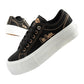Lee Cooper women's sneakers platform black with gold In preparation Your Sports Performance