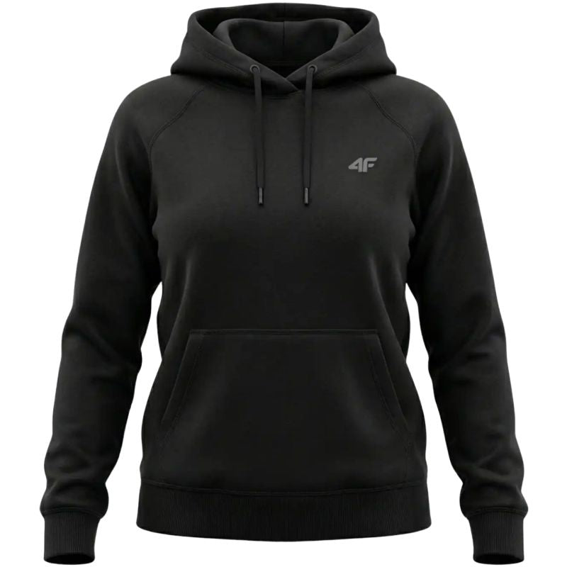 Women's sweatshirt 4F F2536 deep black 4FWMM00TSWSF2536 20S