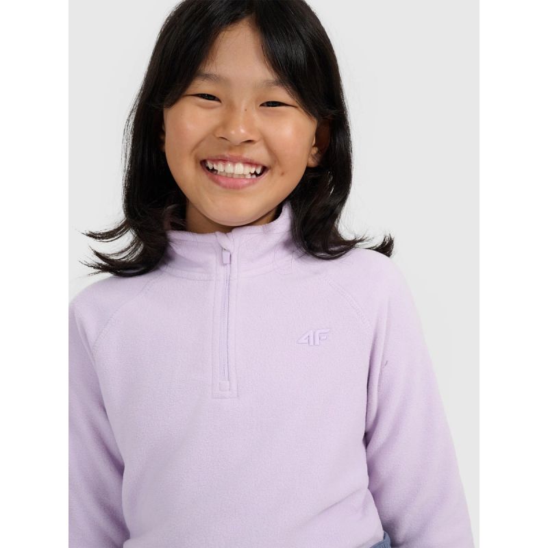 Girls' thermal fleece underwear (top) 4F 4FJRAW25UFLEF070-51S *Kategoria tymczasowa Your Sports Performance