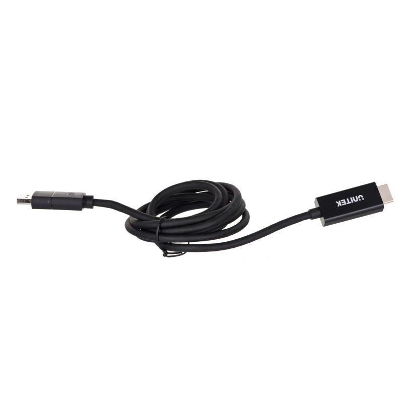 UNITEK ADAPTER CABLE DP 1.2 - HDMI, 4K 60HZ, 1.9M Kable i adaptery/Adaptery, przejściówki Your Sports Performance