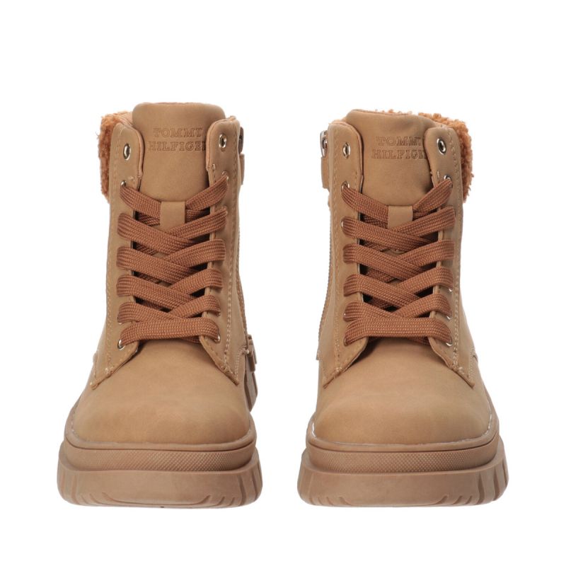 Tommy Hilfiger Lace-Up Bootie Cognac W T3A5-33053-1628582-582 Footwear/Lifestyle/Tommy Hilfiger Tommy Hilfiger