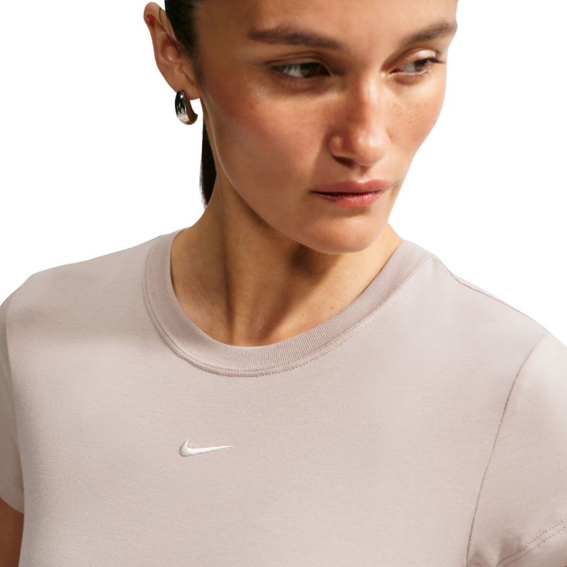 Nike Sportswear Chill Knit Women's T-Shirt Cream FV5508 236