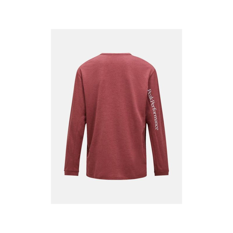 PEAK PERFORMANCE M Trail Longsleeve T-shirt, red
