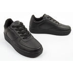 Levi's Evelyn children's sports shoes black youth sneakers